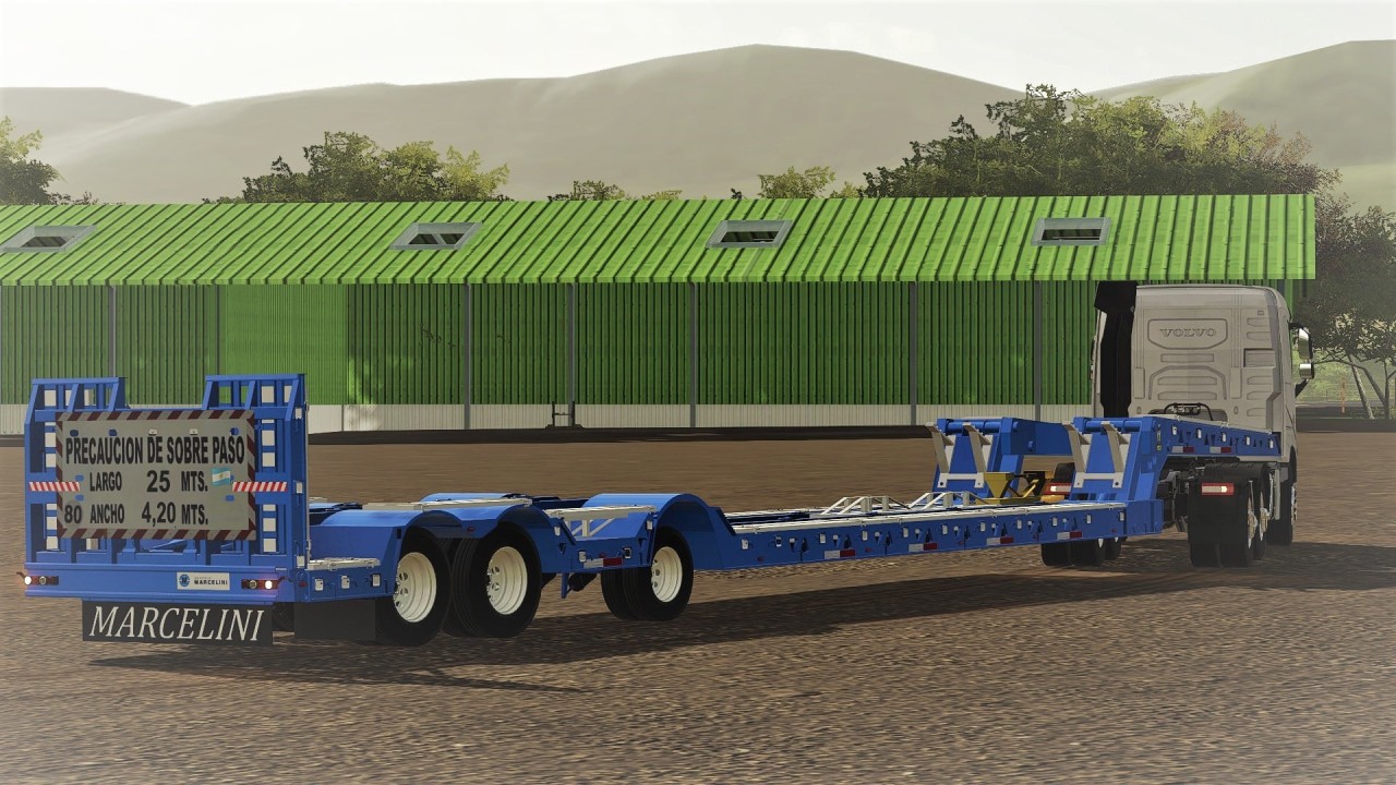 Marcelini transporter trailer